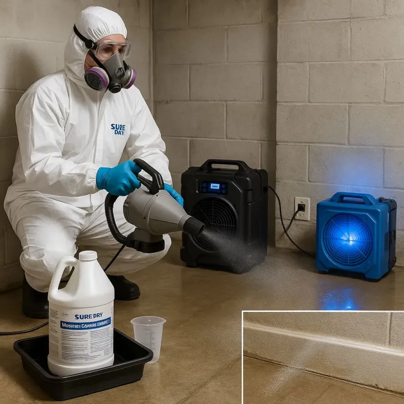 Sanitization and Odor Removal process in McCaysville, GA