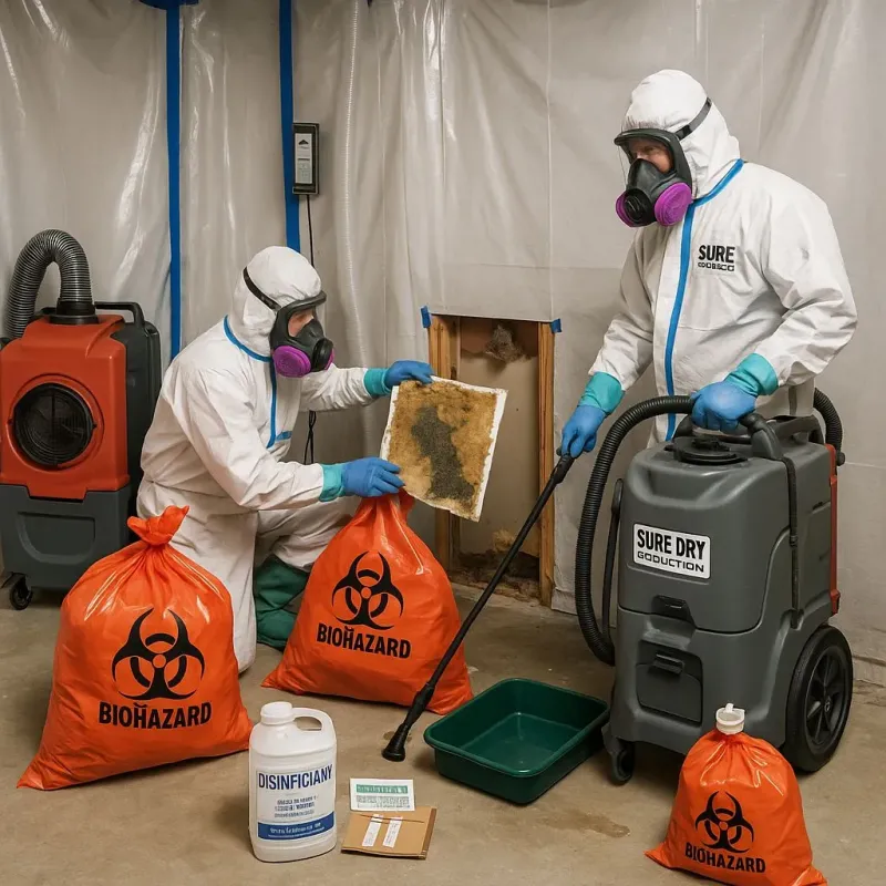Contaminated Water Handling Protocols process in McCaysville, GA