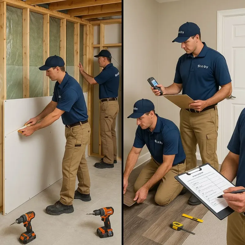 Repairs and Reconstruction process in McCaysville, GA