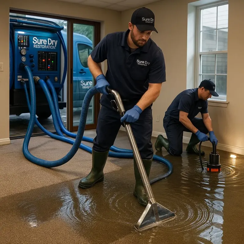 Water Extraction and Removal process in McCaysville, GA